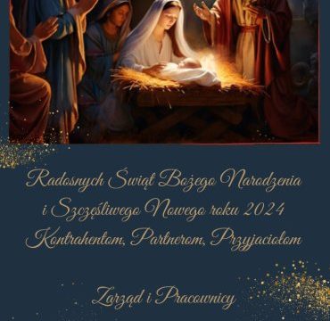 Wesołych Świąt Bożego Narodzenia i Szczęśliwego Nowego Roku
